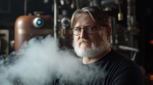Gabe Newell, zakladatel společnosti Valve (ilustrační obrázek)