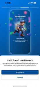 Věrnostní program v aplikaci mojePPL