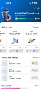 Věrnostní program v aplikaci mojePPL