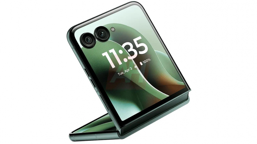 Motorola Razr 60 Ultra na uniklém tiskovém snímku