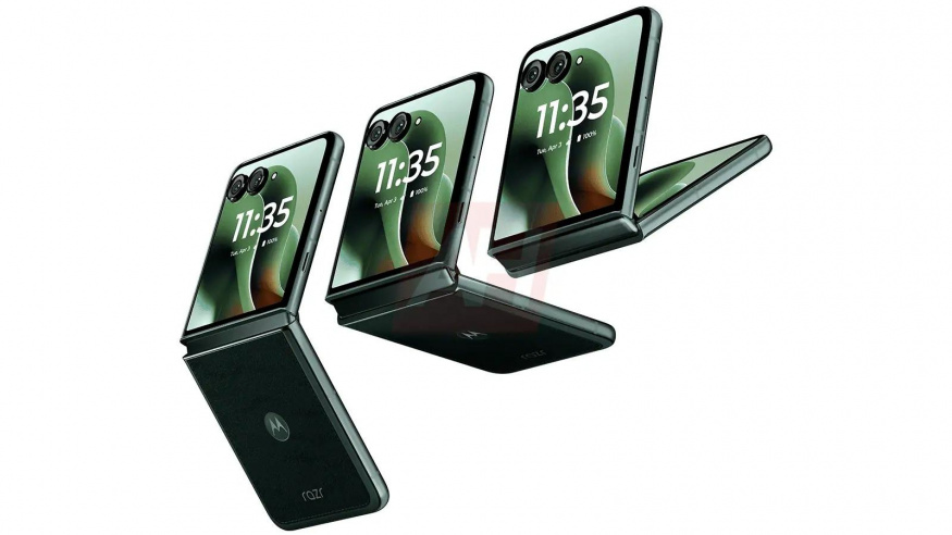 Motorola Razr 60 Ultra na uniklém tiskovém snímku