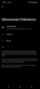 Frekvence 144 Hz je rezervovaná pro hry
