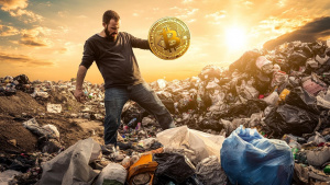Bitcoiny ztracené na skládce