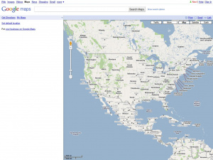 Mapy Google v roce 2010