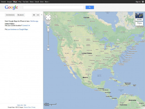 Mapy Google v roce 2012