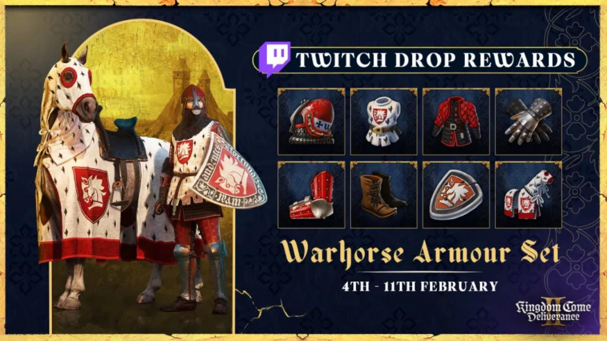 Kingdom Come: Deliverance 2 Twitch Drops Kingdom Come: Deliverance 2 Twitch Drops