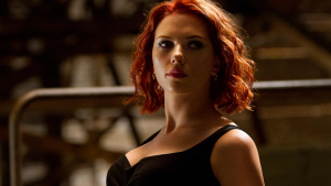 Scarlett Johansson v roli superhrdinky Black Widow