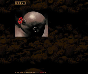 Webové stránky společnosti Valve Software v roce 1998