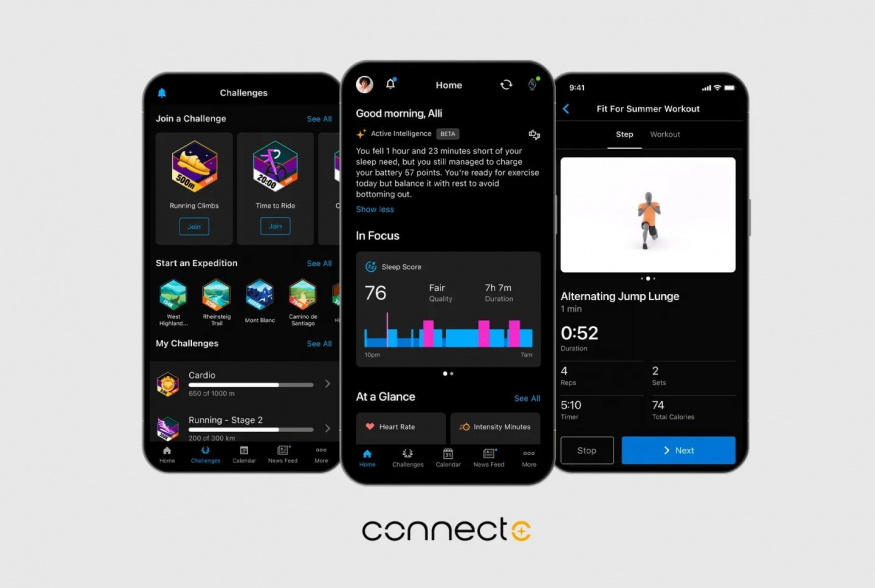 Aplikace Garmin Connect