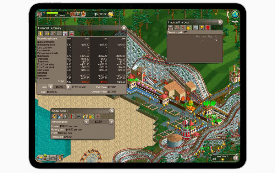 Na Apple Arcade v dubnu najdete i Rollercoaster Tycoon Na Apple Arcade v dubnu najdete i Rollercoaster Tycoon