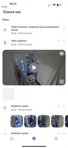 Časová osa (detekce událostí)