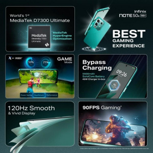 Chytrý telefon Infinix Note 50x