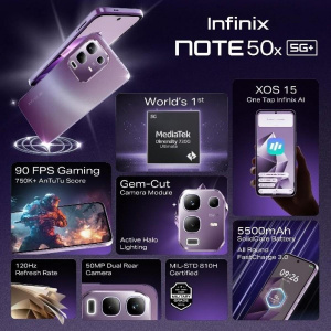 Chytrý telefon Infinix Note 50x