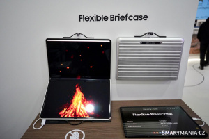 Ohebný koncept zařízení od společnosti Samsung