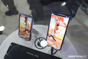 Ohebný koncept zařízení od společnosti Samsung