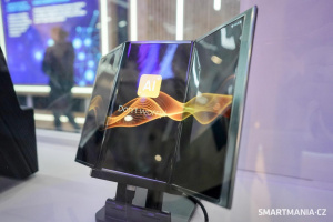 Ohebný koncept zařízení od společnosti Samsung