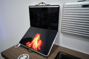 Ohebný koncept zařízení od společnosti Samsung
