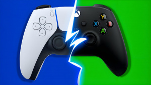 Xbox a PlayStation ovladač