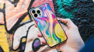 iPhone hrající všemi barvami (ilustrační obrázek)