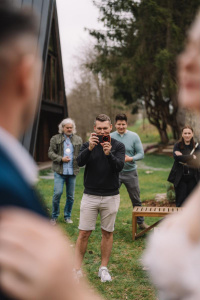 Takto probíhalo focení svatby nanečisto (tato fotografie byla pořízena na Sony Alpha 7C II)