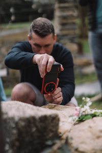 Takto probíhalo focení svatby nanečisto (tato fotografie byla pořízena na Sony Alpha 7C II)