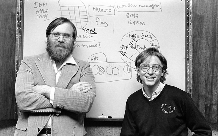 Paul Allen a Bill Gates