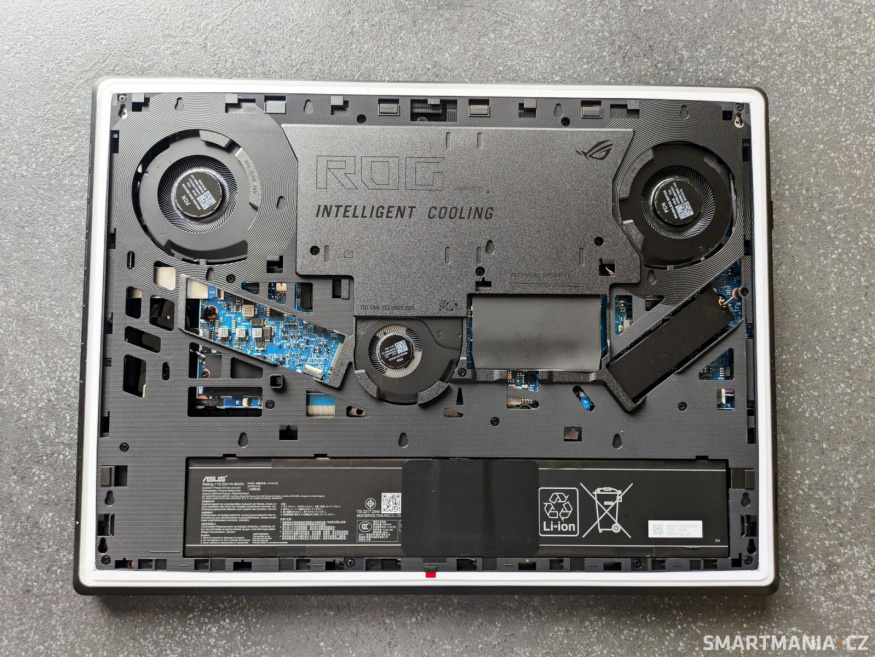 Komponenty notebooku Asus ROG Strix Scar 18