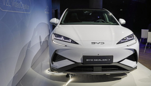 Představení elektromobilů BYD v Praze