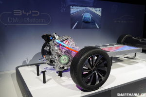 Představení elektromobilů BYD v Praze