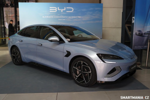 Představení elektromobilů BYD v Praze