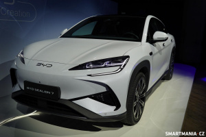 Představení elektromobilů BYD v Praze