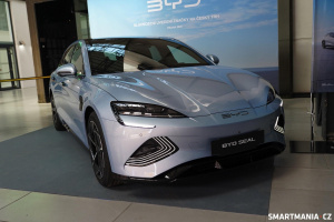 Představení elektromobilů BYD v Praze