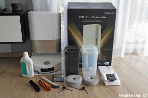 Dokovací stanice a sada příslušenství k Dreame X50 Ultra Dokovací stanice a sada příslušenství k Dreame X50 Ultra
