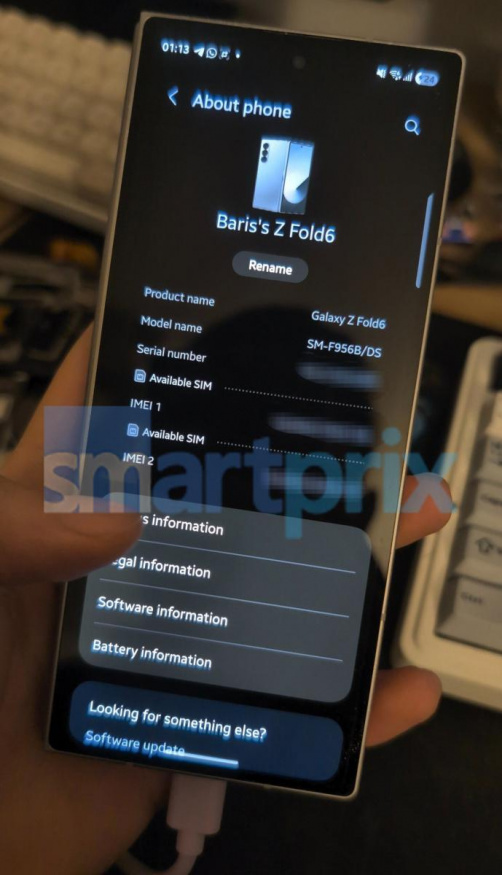 Obrázky z prostředí One UI 8