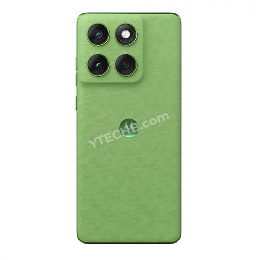 Motorola Edge 60 v zelené barvě