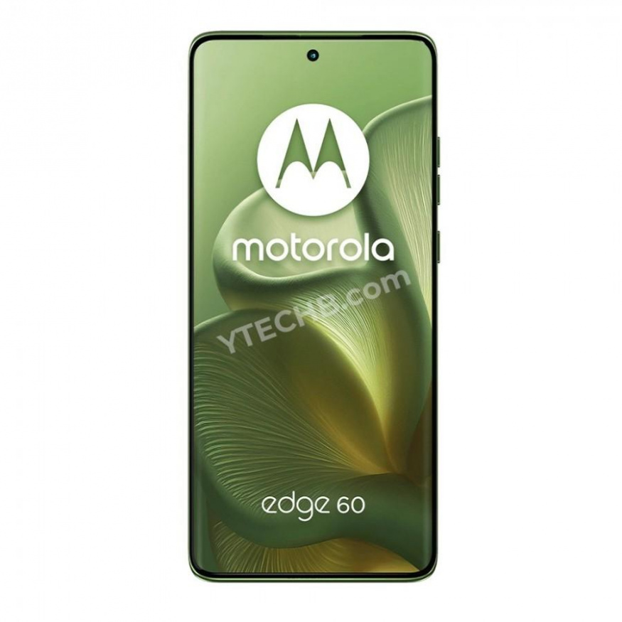 Motorola Edge 60 v zelené barvě