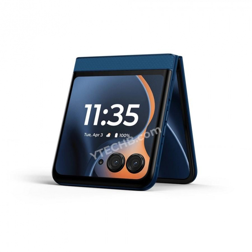Motorola Razr 60 v modré barvě