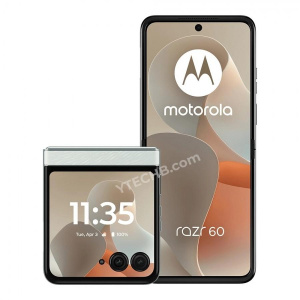 Motorola Razr 60 v bílé barvě