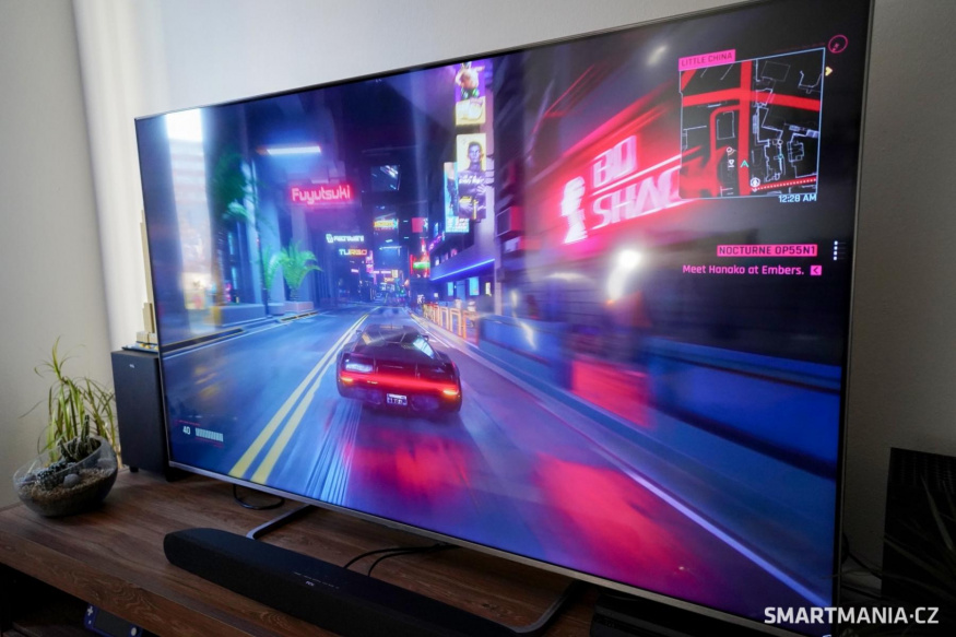 Služba Nvidia GeForce Now na televizoru