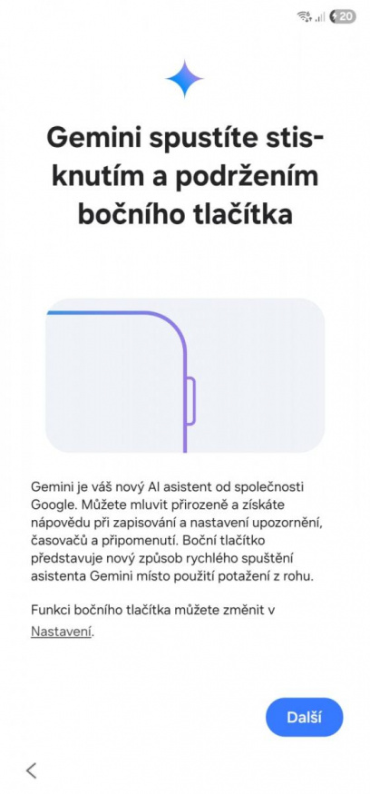 Uvítací obrazovka prostředí One UI 7