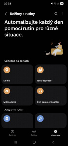Nové menu, staré rutiny