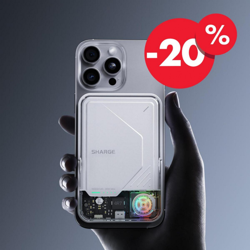 20% sleva na produkty Sharge