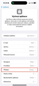 Jak nastavit DeepL jako výchozí překladač na iPhonu?