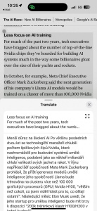 DeepL na iPhonu v Safari