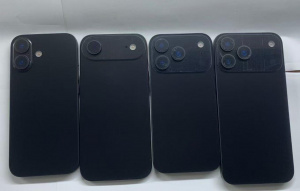 Makety celé řady telefonů iPhone 17