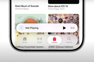 Koncept iOS 19 od Front Page Tech