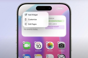 Koncept iOS 19 od Front Page Tech