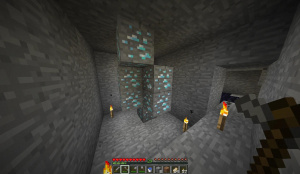 Screenshot ze hry Minecraft