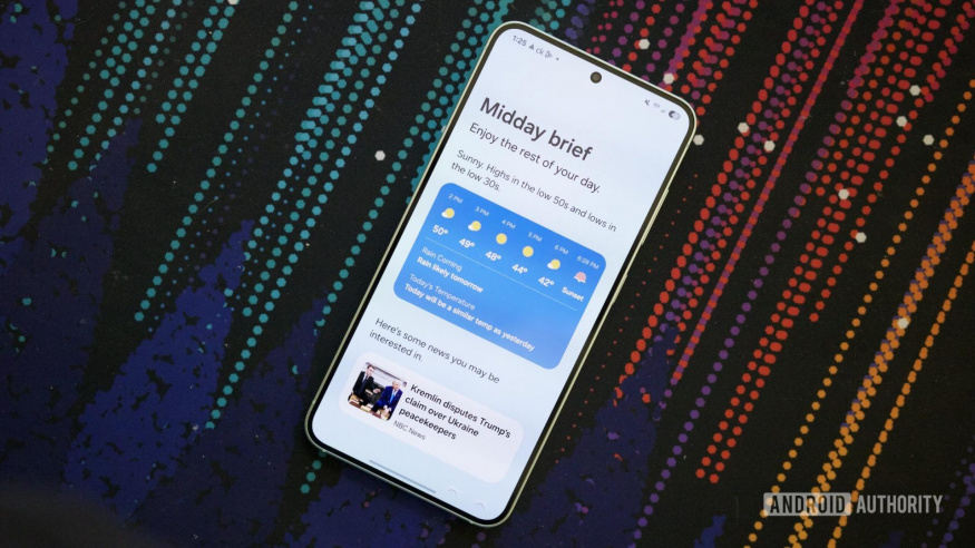 Obrázky z prostředí One UI 8
