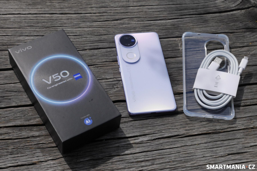 Obsah balení Vivo V50